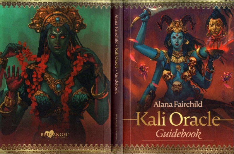 Kali Oracle Kit Card Deck & Guidebook Set Tantric Hindu