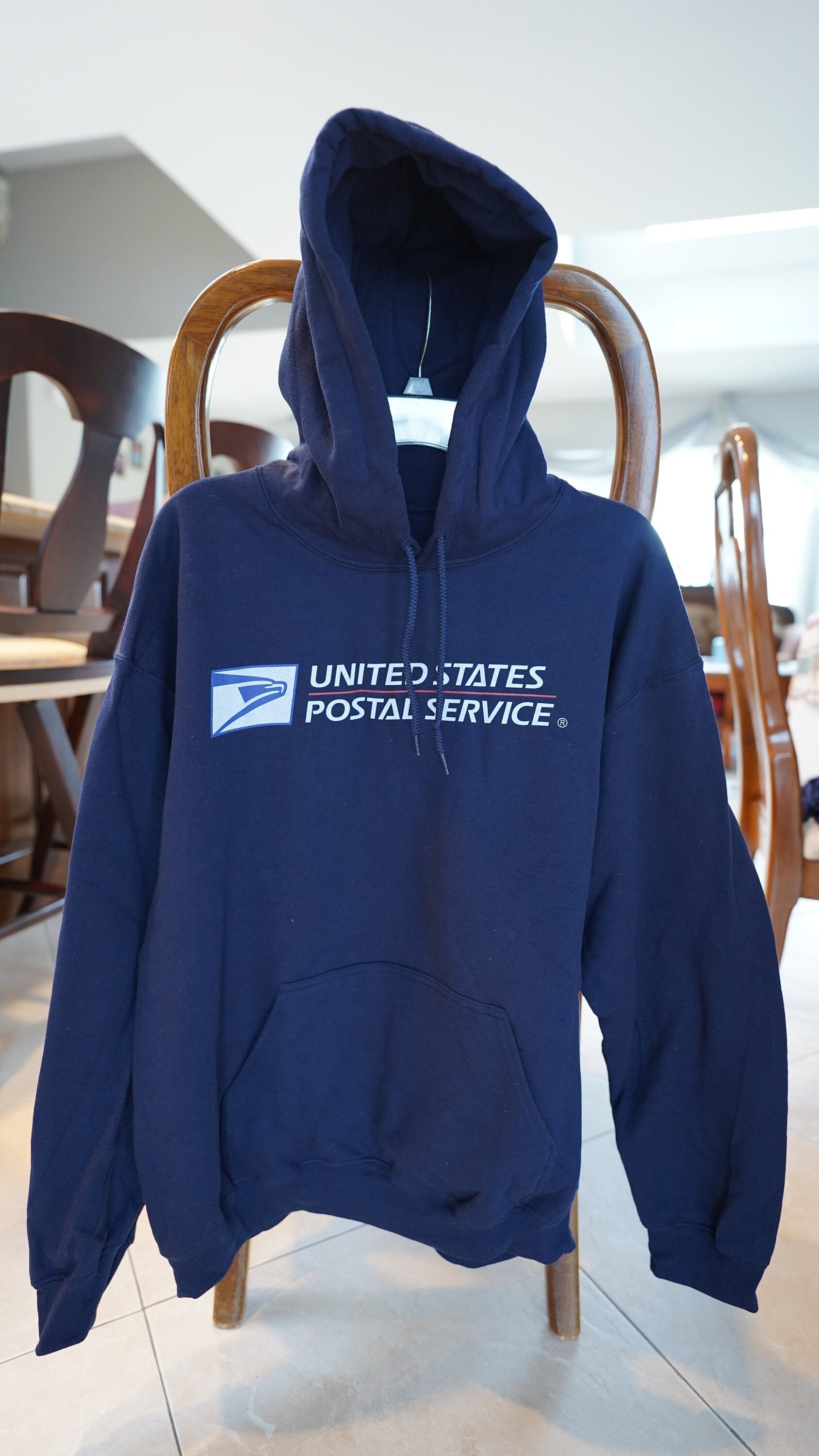 USPS Hooded Sweatshirt Unisex Hoodie Postal Hoodie Postal - Etsy