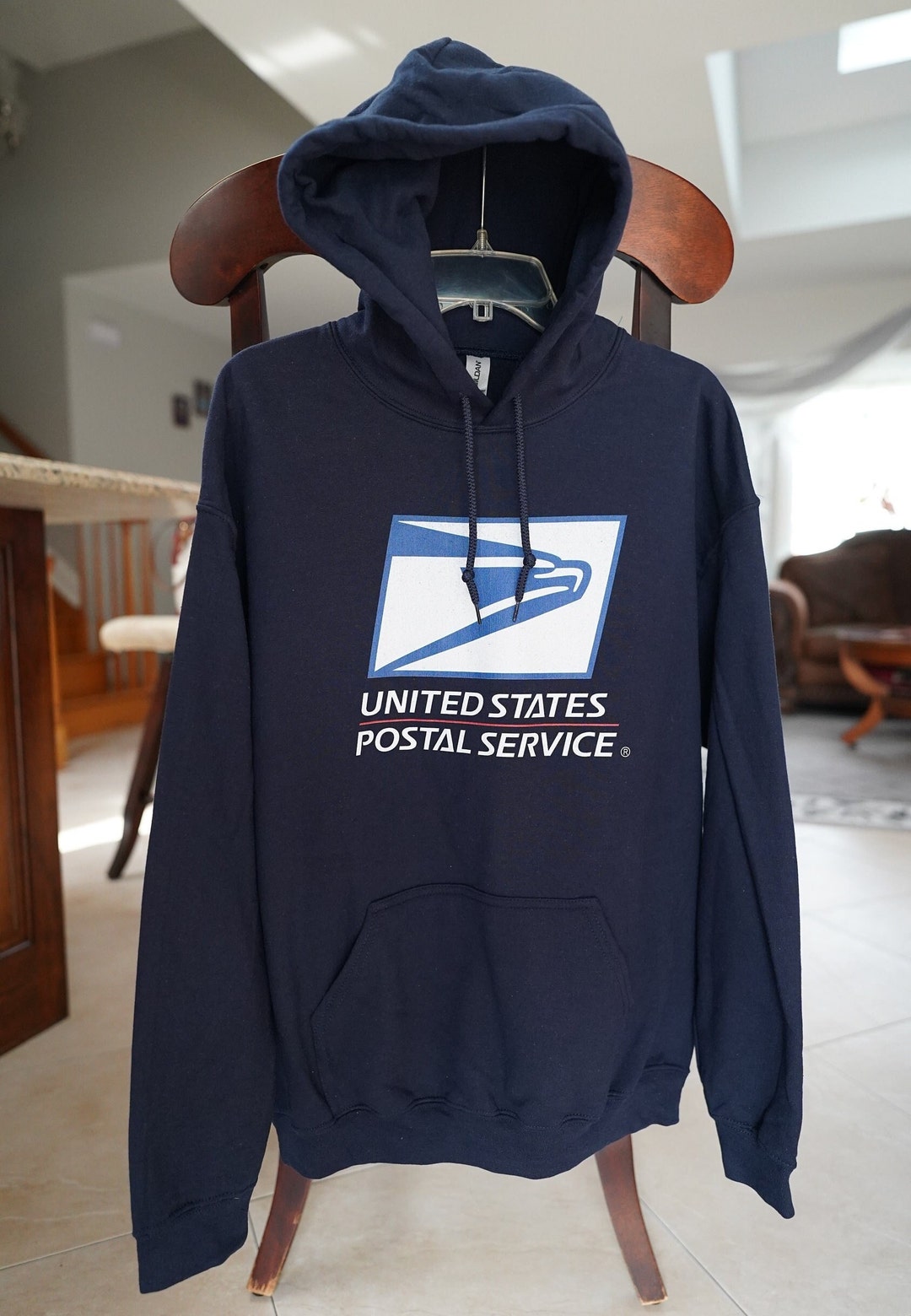 USPS Hooded Sweatshirt Unisex Hoodie Postal Hoodie Postal - Etsy