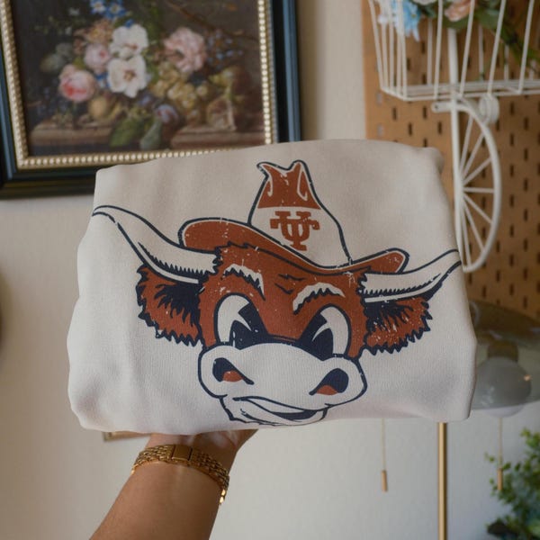 Blast from the Past Vintage Longhorn Sweatshirt