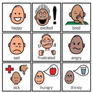 I feel communication board