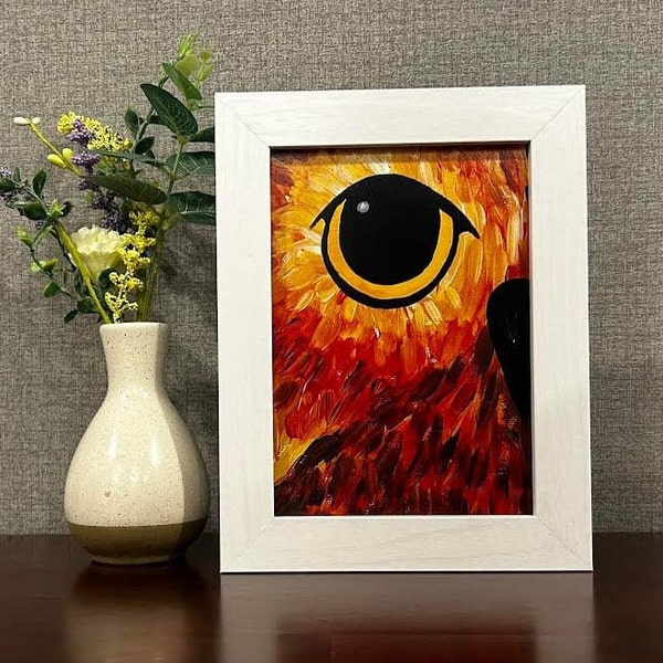 Rainbow Owl Prints | Art | 4x6 | 5x7