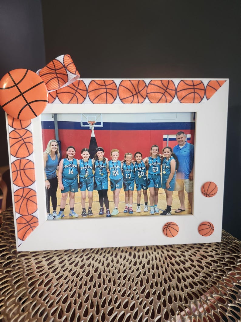 Basketball Three on Three- 5x7 Photo Frame - Etsy