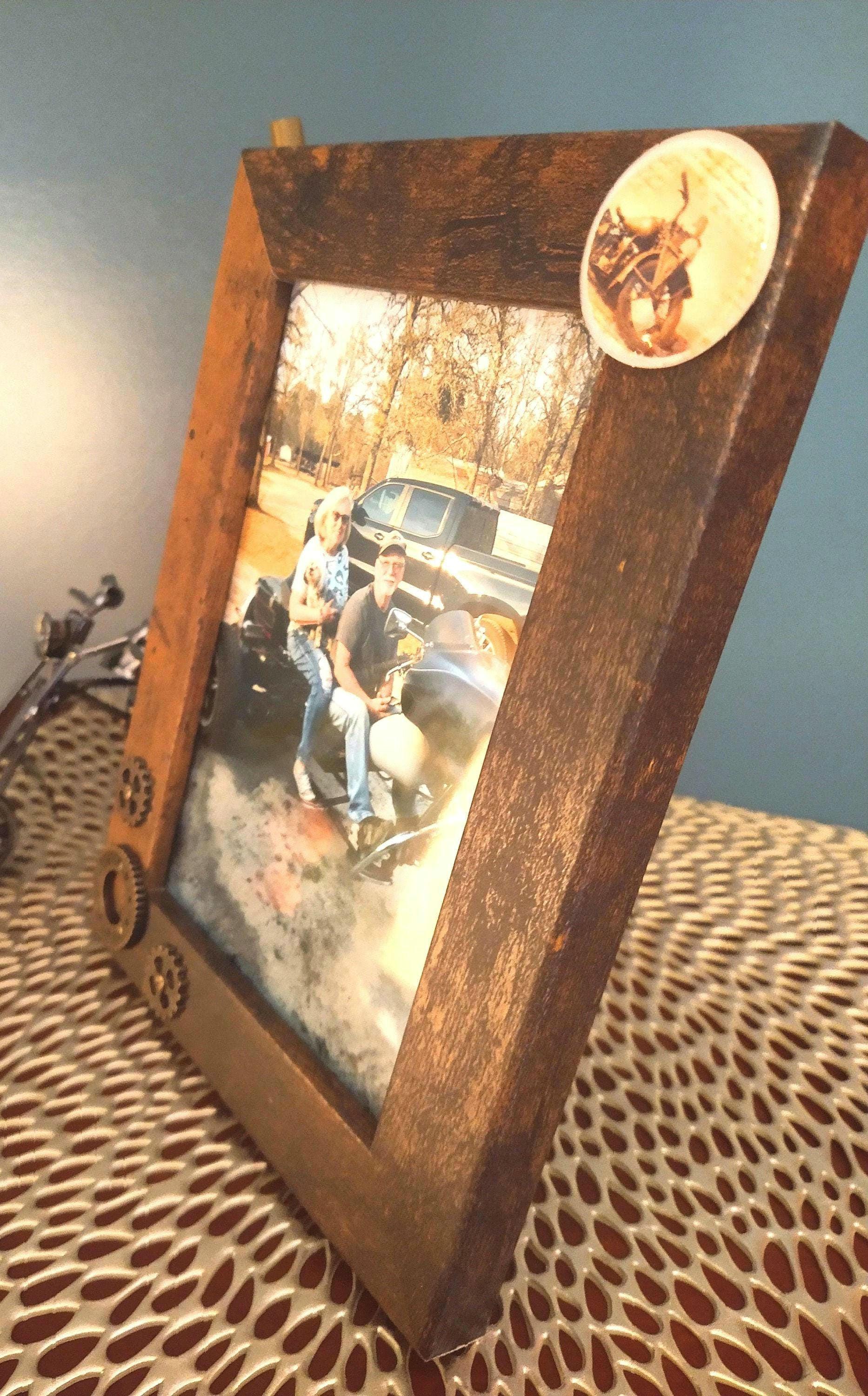 Motorcycle Fun 4x6 Photo Frame - Etsy