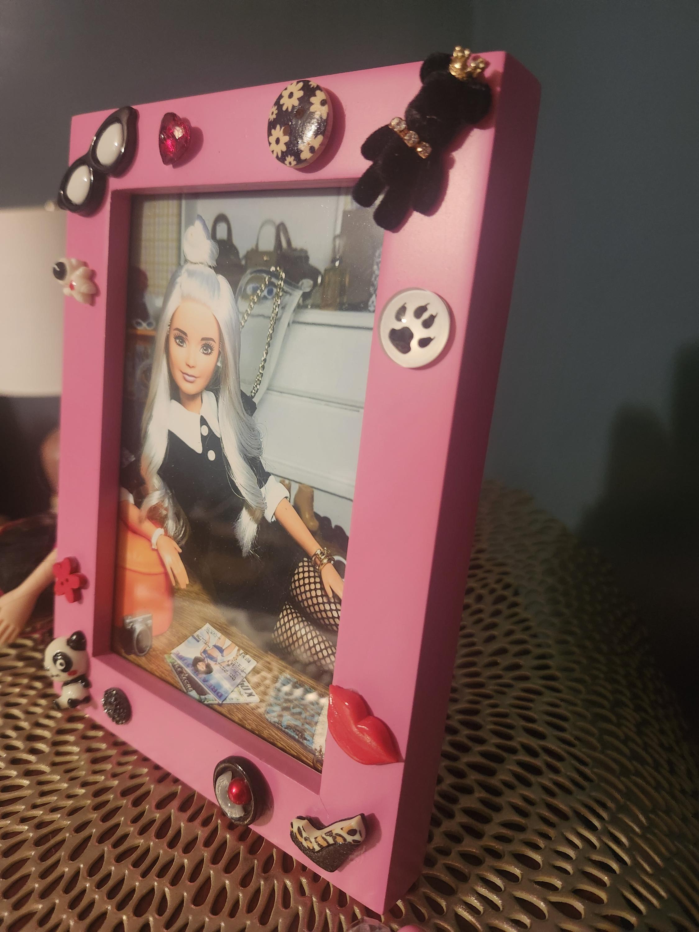 Wednesday Photo Frame Barbie on Wednesday 4x6 Photo Frame - Etsy