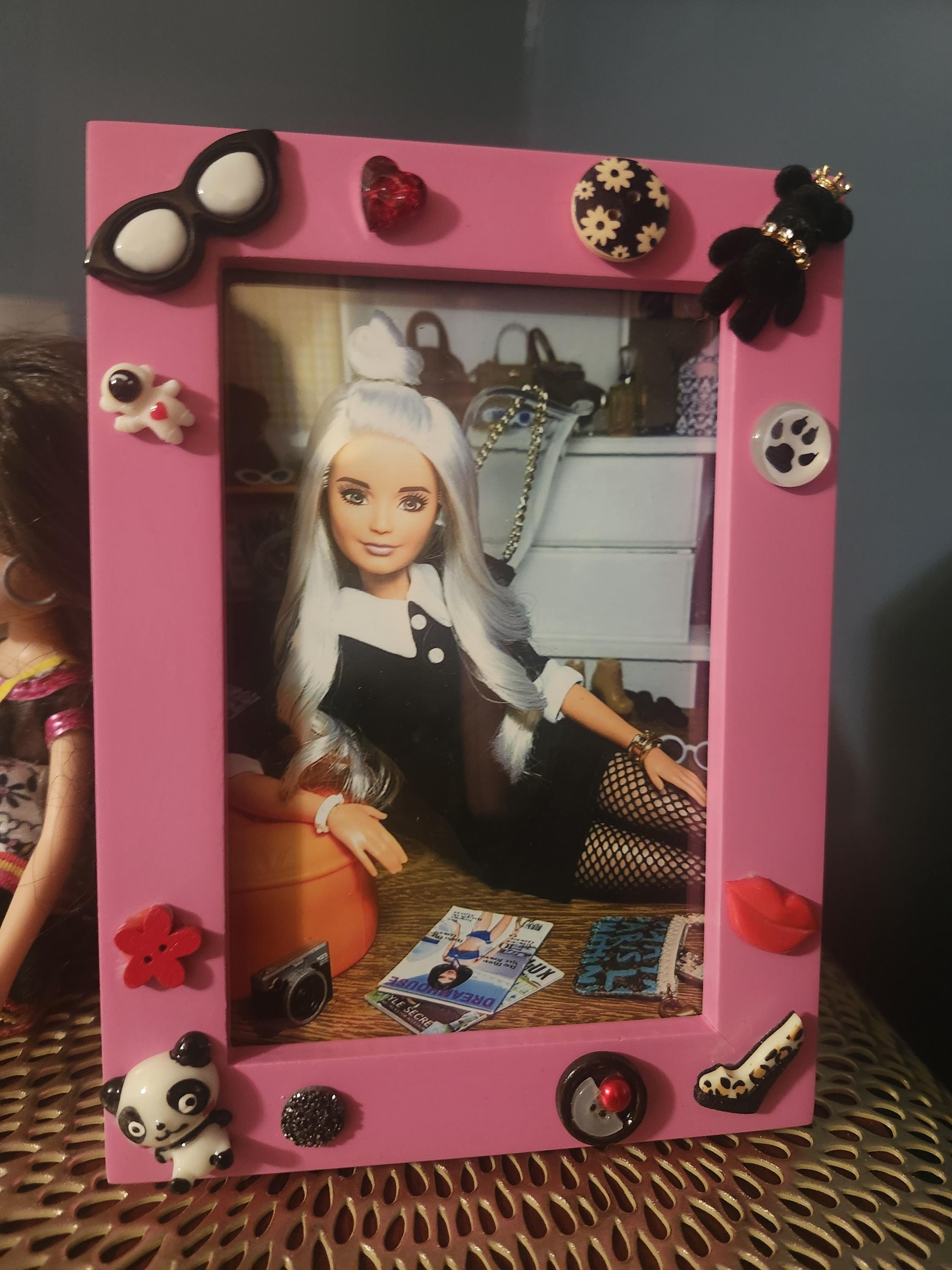 Wednesday Frame Barbie on Wednesday 4x6 Photo Frame - Etsy