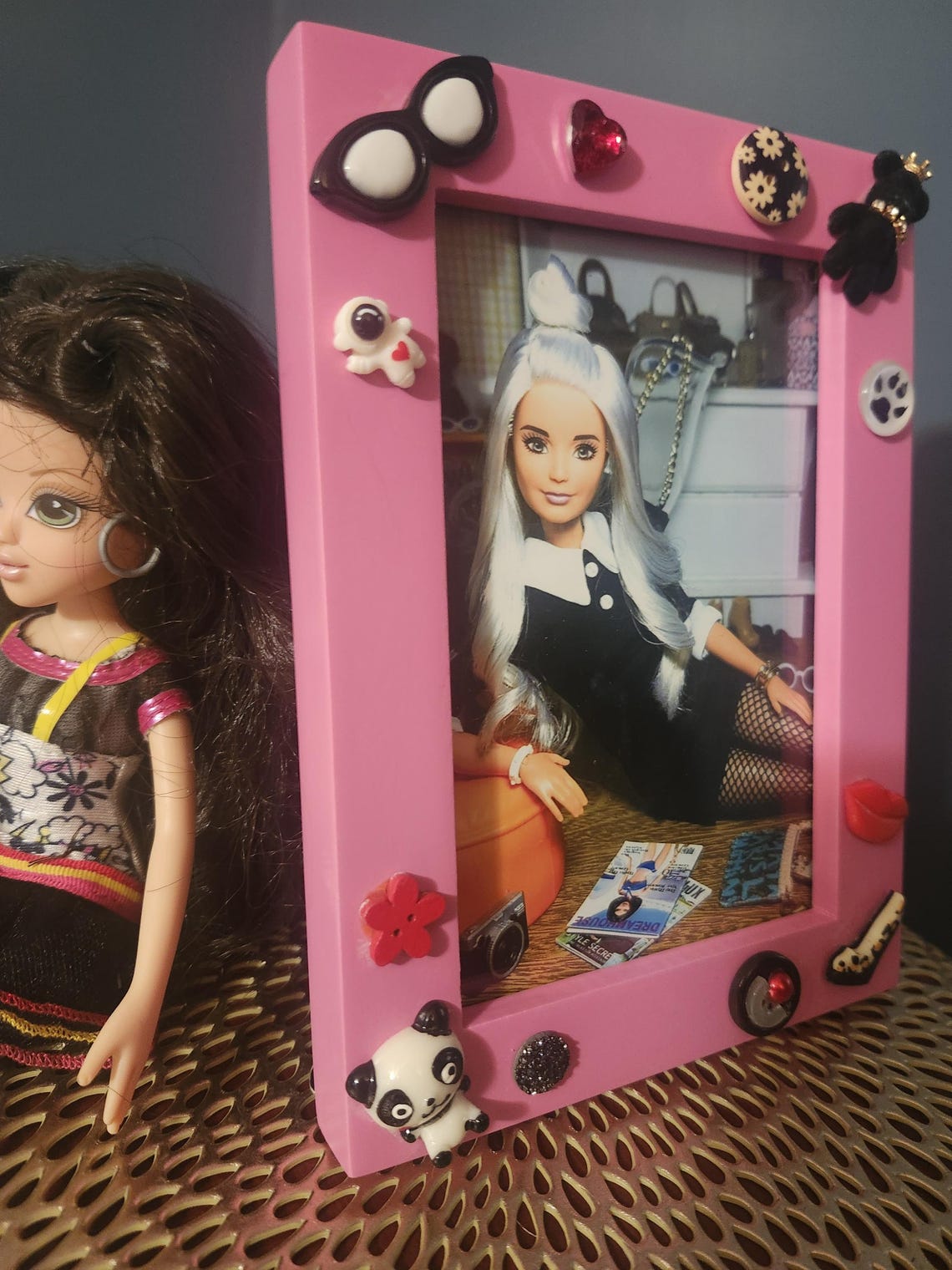 Wednesday Photo Frame Barbie on Wednesday 4x6 Photo Frame - Etsy