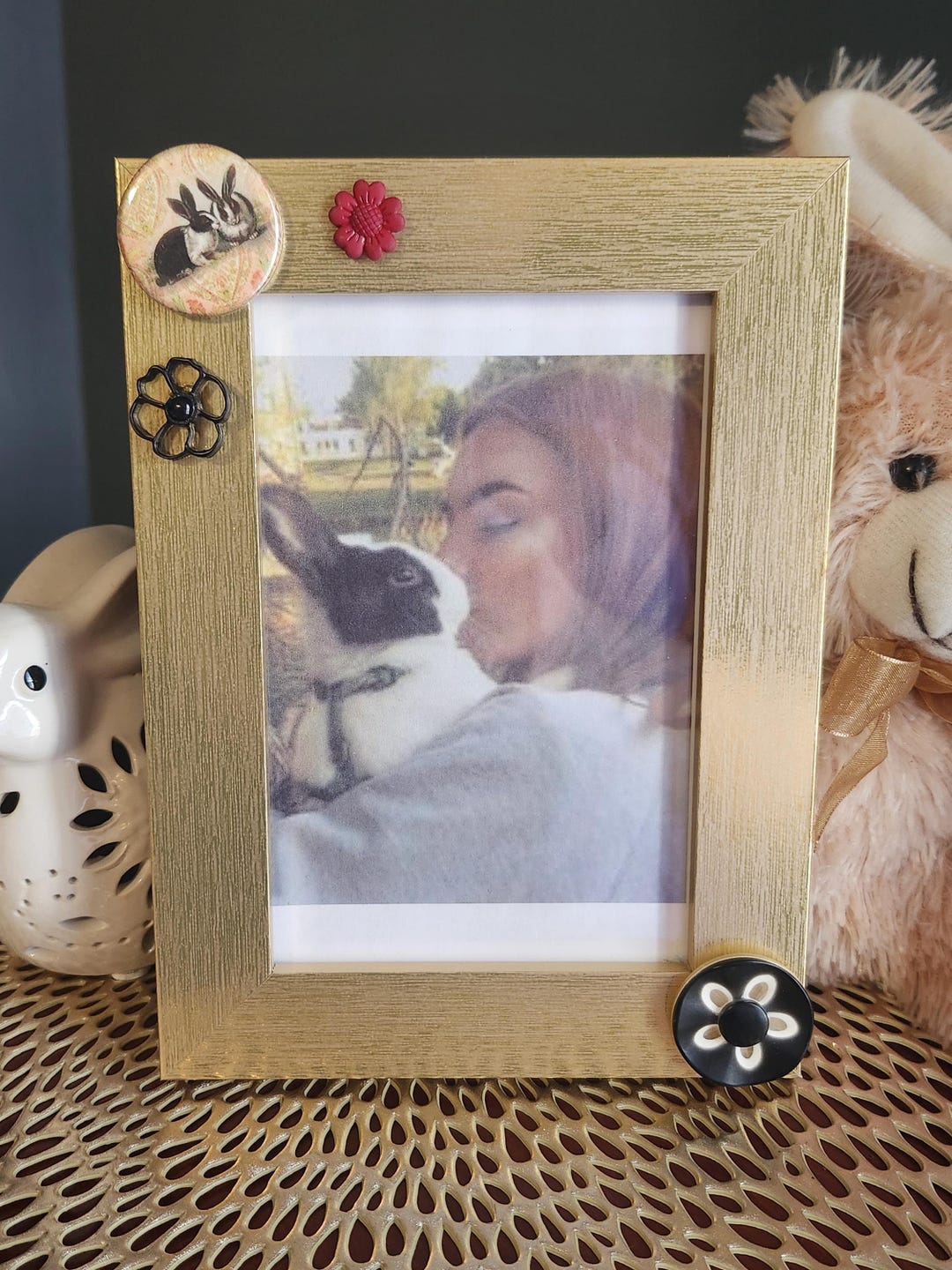 Measuring Picture Frame Rabbit My Baby Rabbit- 4x6 Rabbit Photo Frame - Etsy
