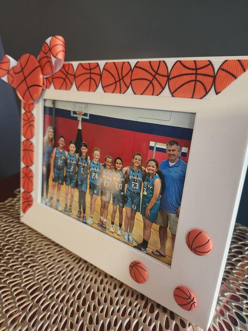 Basketball Three on Three- 5x7 Photo Frame - Etsy