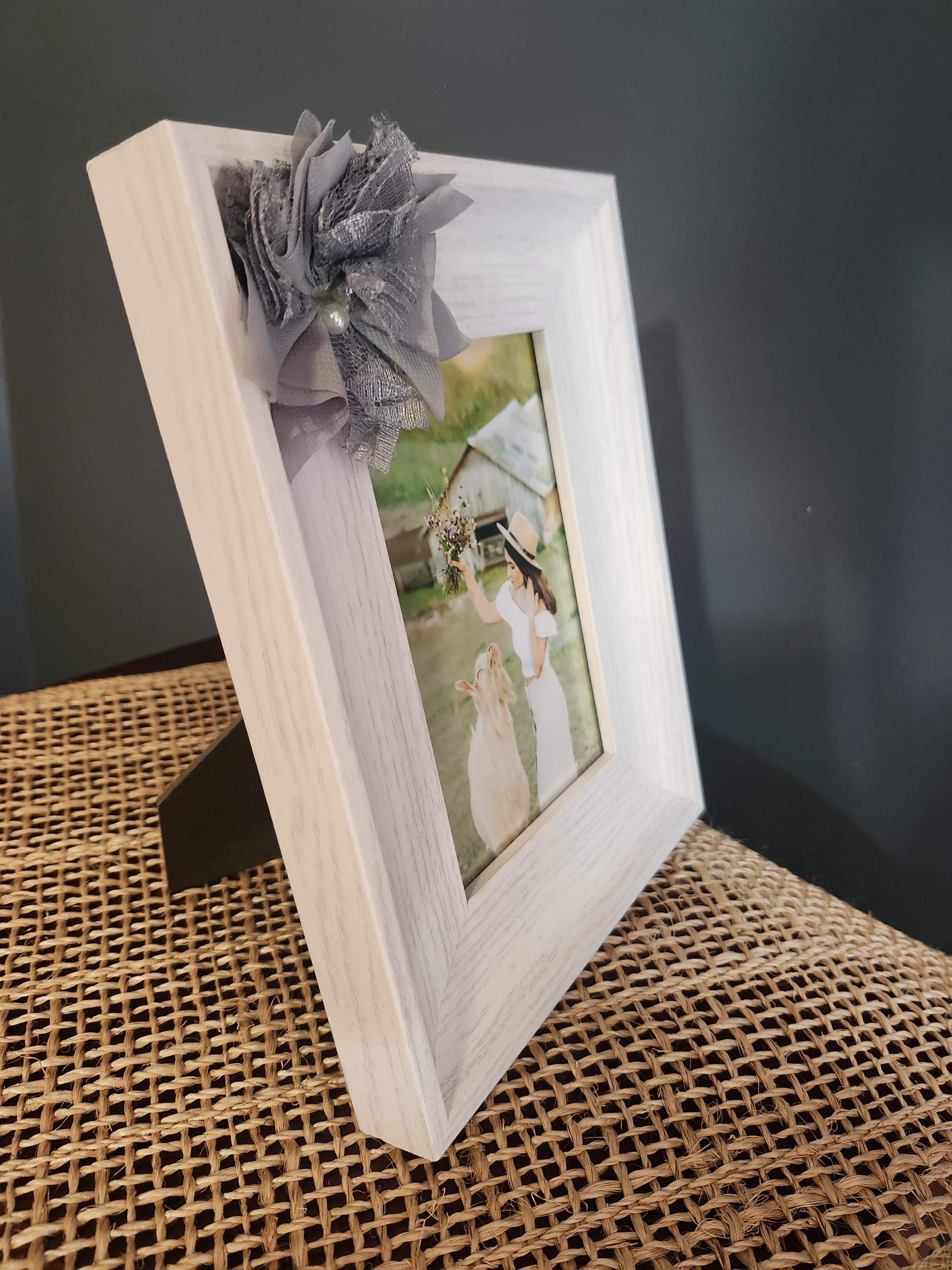 Prettu Frame Pretty in Grey 4x6 Photo Frame - Etsy