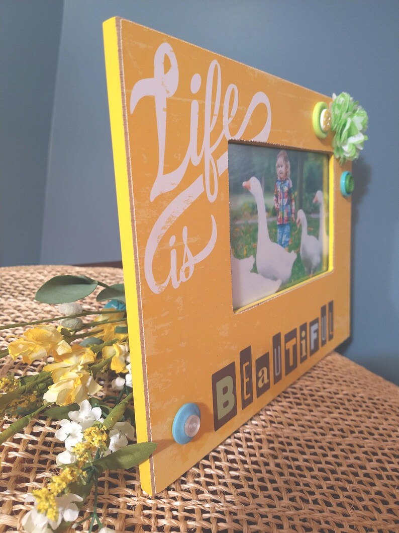 Life is Beautiful 3x5 Photo Frame - Etsy