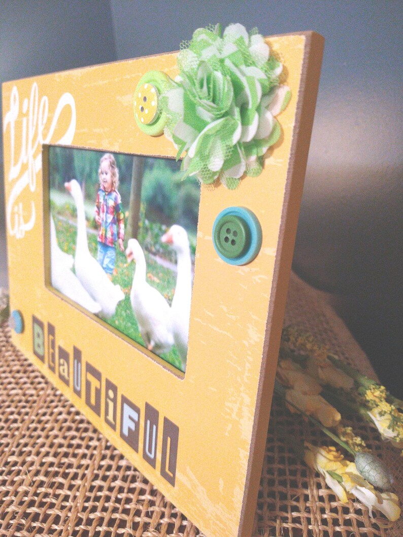 Life is Beautiful 3x5 Photo Frame - Etsy