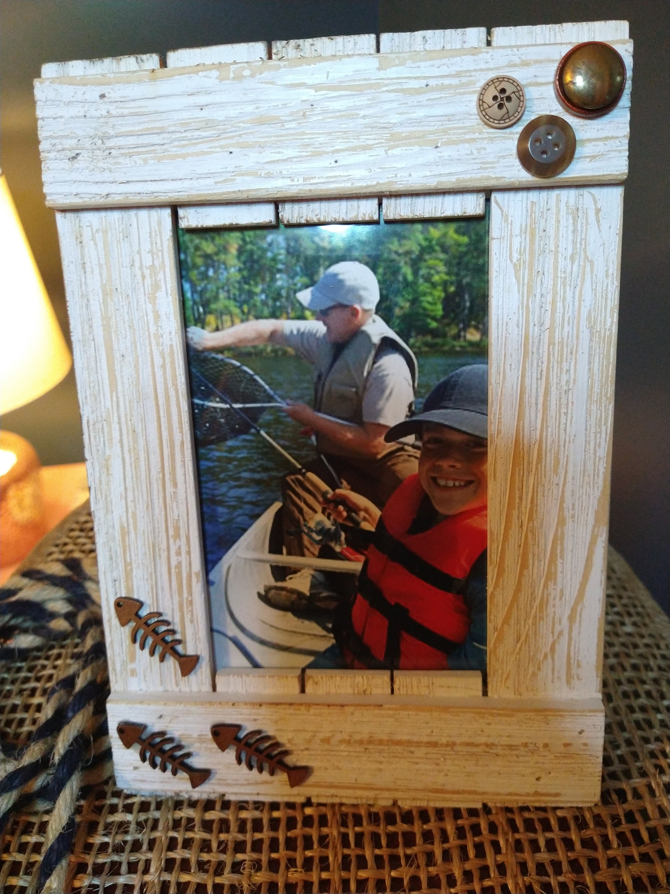 Fishing Pole Picture Frame -  Canada