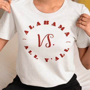 Funny Alabama shirt for her, Alabama Game Day T-shirt, Game Day tshirt, Alabama Lover Gift, Football Lovers Shirt, Alabama Alabama Mom Shirt