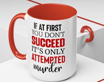 Lustige Krimiserie Geschenk für Mama, lustige Murder Mystery Kaffeetasse, inspirierendes Geschenk für sie, wahre Krimi Geschenk, Büro Humor, Mama Geschenkidee