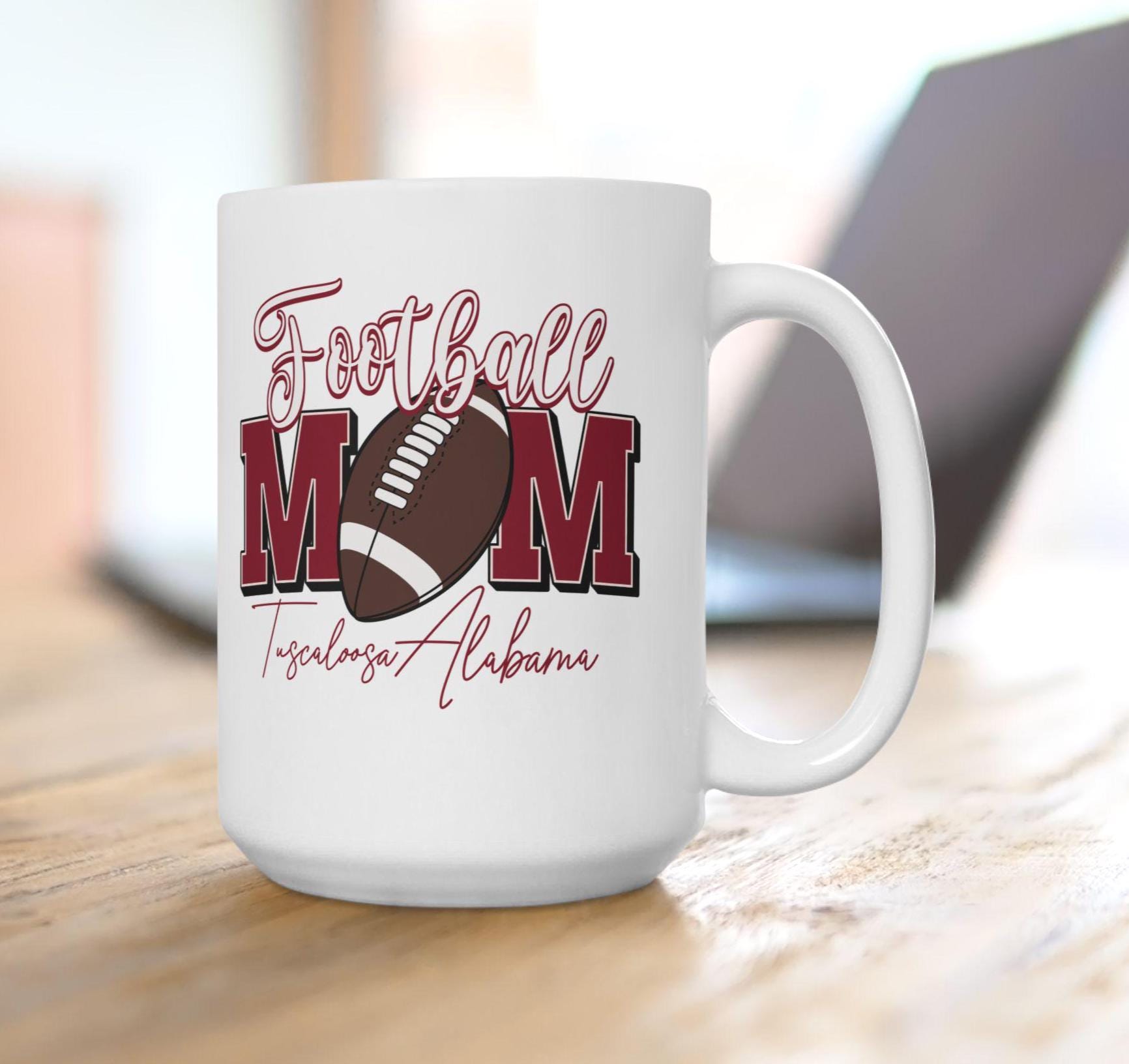 Alabama Football Mom Coffee Mug, Alabama Football, Perfect Gift for  Mother's Day, Game Day Gift, Coffee Cup for Moms, Cute Gift For Friends