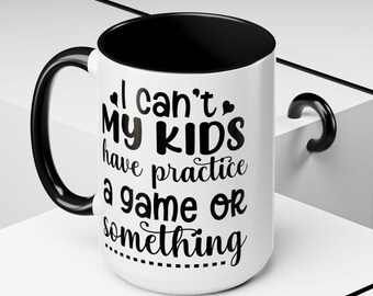 Funny Mom Life Coffee Mug - Perfect for Mothers Day, Gifts for Moms, Black Accent Mug, Humor Coffee Cup, Unique Mom Gift For Her Coffee Mug
