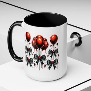Cute Coffee Mug Festive Balloon Coffee Mug - Perfect Gift for Birthdays Celebrations, Party Decor, Halloween and Fun Gatherings Gift For Mom