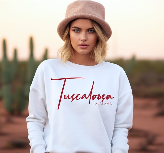 Cute Alabama Sweatshirt For Mom Alabama Lover Gift Tuscaloosa Alabama T-Shirt For Alumni Football Lover Sweater Fall Sweater For Her