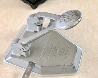 Vintage ACCO 10X Grey Industrial Hole Punch (2 Hole), Office Decor, Office Equipment, Collectible.  Bin XVX