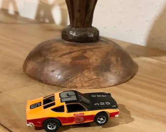 Coche de slot Aurora A/FX n.º 5 AMC Matador Stocker Fastback 425 a escala HO, de colección. Caja WR2