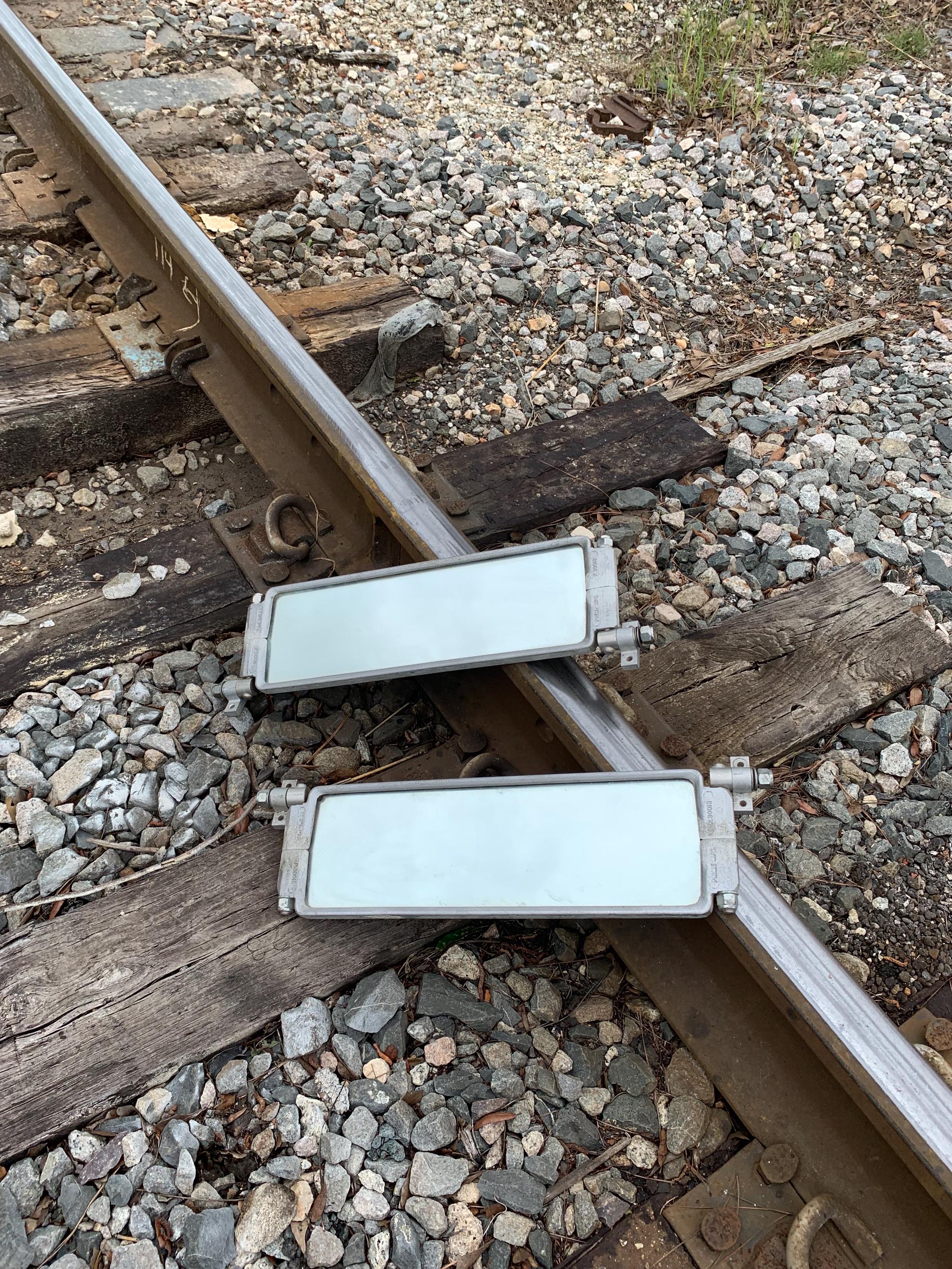 METROPOLITAN RAILWAY アンティークプレート Old Locomotive Train Mirrors Mgf by Prime, Model P.30018, Made of