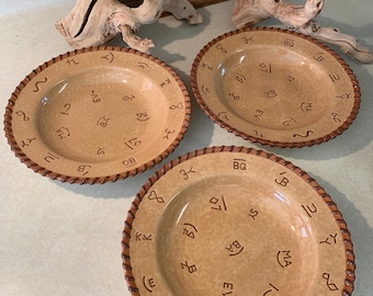 2003 Montana Lifestyles Branded Round Rim Soup/salad Bowls W