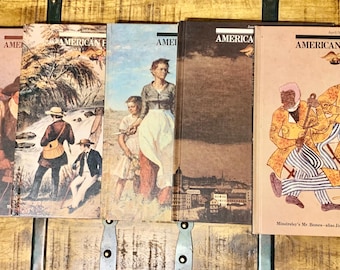 Colección de libros American Heritage de 1978, eventos históricos, lote de 6, buen estado. Contenedor GG8