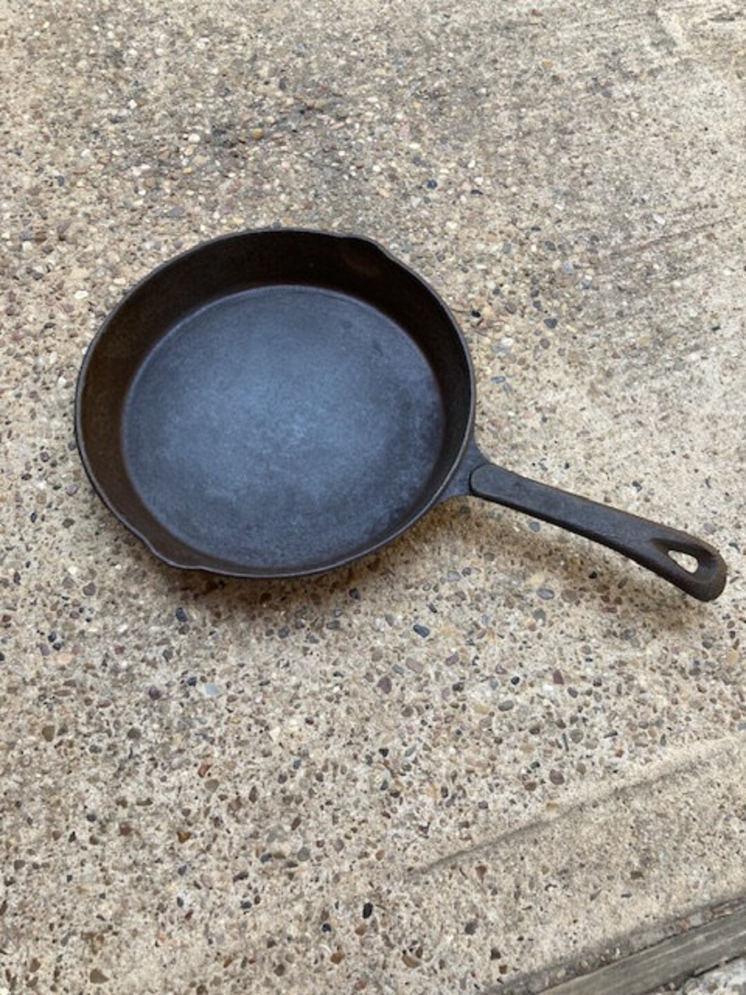 Vintage American Camper Cast Iron Skillet, 1960s Cast Iron Cookware