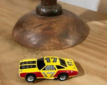 Coche de slot Aurora A/FX n.º 17 AMC Chevrolet Chevelle Stocker 425 a escala HO, de colección. Caja WR4