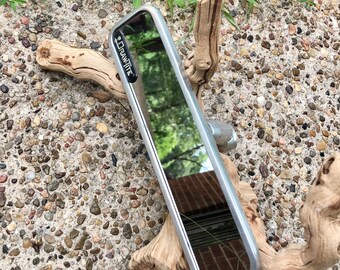 Vintage Classic General Motors Draw-Tite Billet Aluminum Rear View Mirror with Adjustable Pivot Ball.  Bin 79F