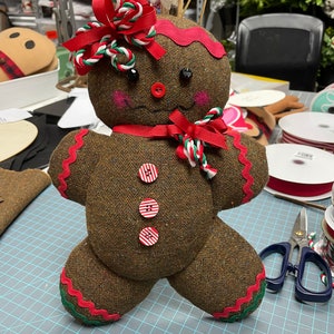 Gingerbread Wreath Attachment