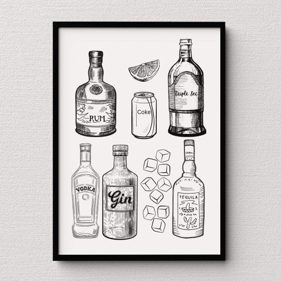 Long Island Iced Tea Digital Downloadable Poster
