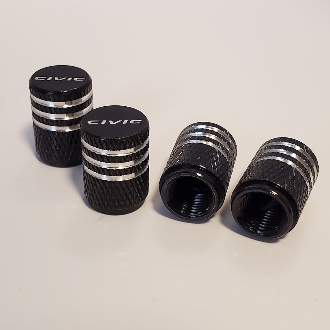 Honda Valve Stem Caps Civic Stem Caps Civic Branded for Honda Cars and