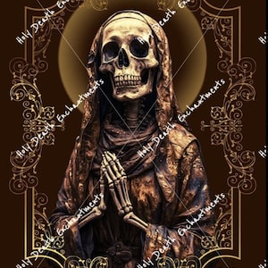 Immagine di preghiera della Madonna della Negromanzia: Devozione, Lavoro Spirituale e Potere Ancestrale