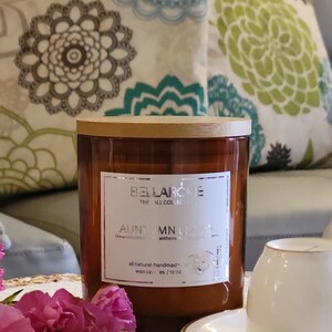 Autumn Leave Candles-Fall Candles- Autumn Scents Candle-Leaves Scents-Autumn Soy Wax- Livingroom Soy Candle-Home Scent- 10 Ounces Candles-