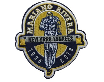 New York License Plate Patch – USA NY State Embroidered Iron-On – 63x36mm