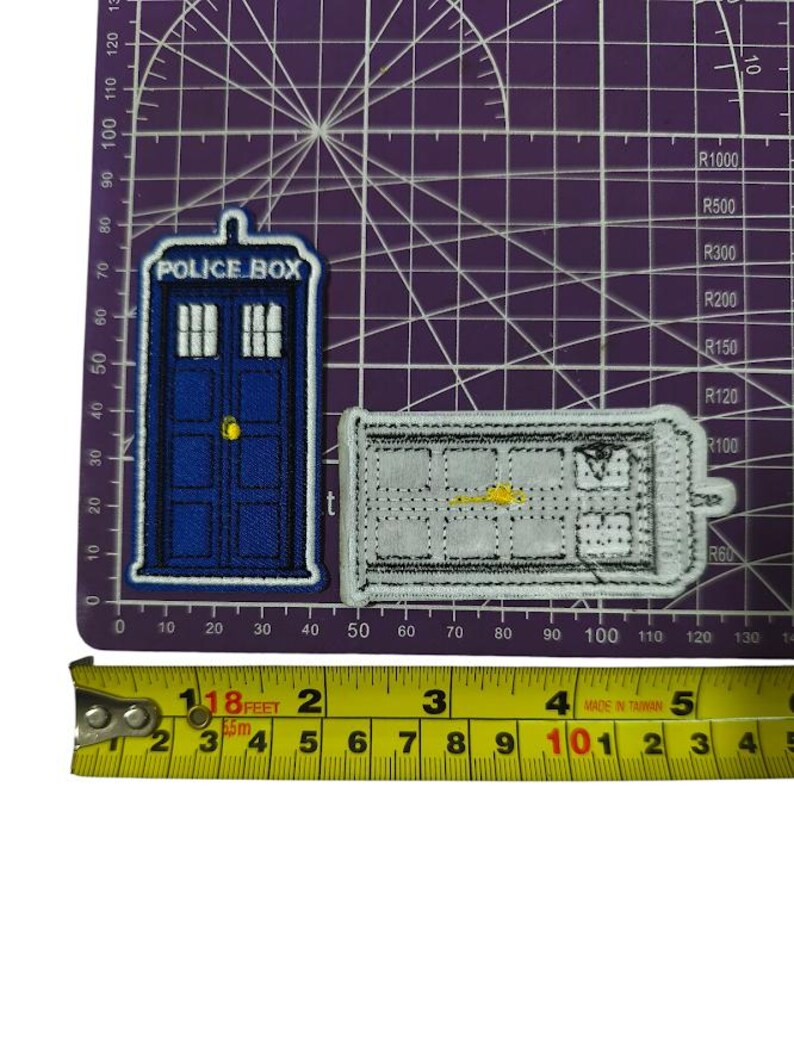 Tardis Police Box Blue Phone Booth Doctor Who Time Machine Retro TV ...