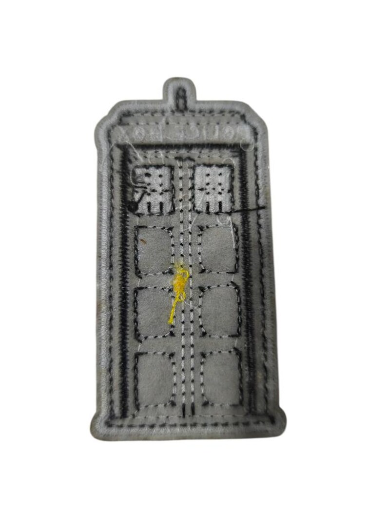 Tardis Police Box Blue Phone Booth Doctor Who Time Machine Retro TV ...