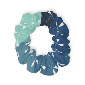 OC Outrigger Canoe Paddles Waves Scrunchie