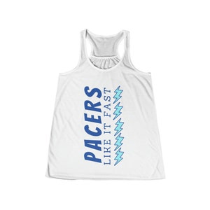 Pacers Like It Women&#39;s Flowy Racerback Tank Dragon Boat BCS Paddler OC