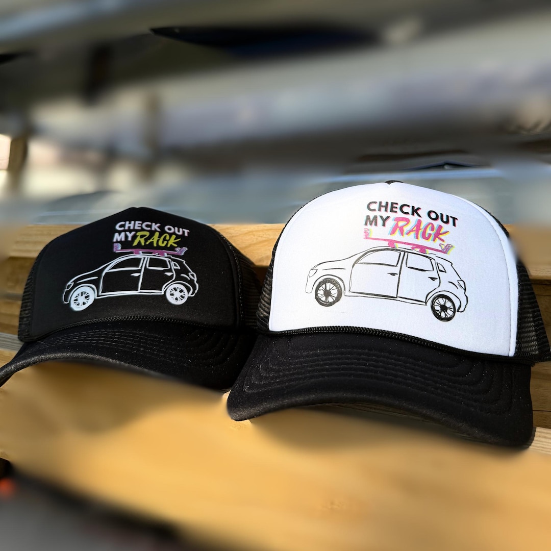 Check Out My Rack Foam Trucker; Funny Gift for Surfski, Outrigger Canoe ...