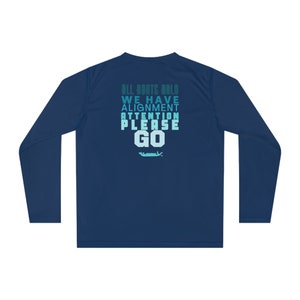 Alle Boote halten Sport Tek Langarm Shirt