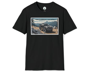 Black Tacoma in the Mountains T-Shirt - Protect Our Wilderness