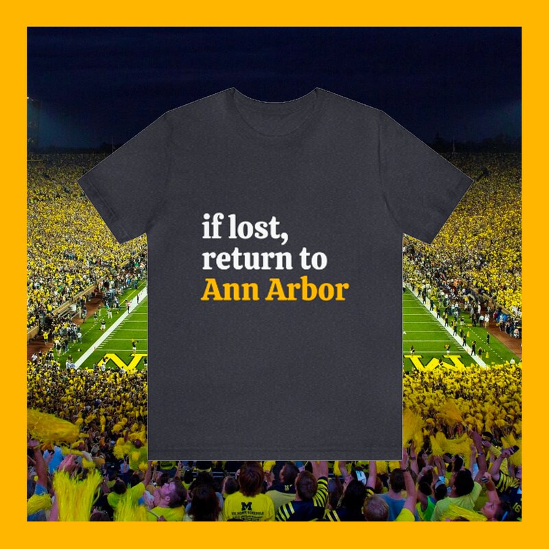 If Lost Return Shirt - Etsy