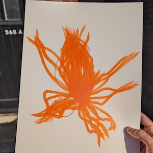 A3 Pen Plotter Art: FL30CK - &#39;Seagull&#39; | pen plotter art | Boids | Generative Art | Birds | Simulation | abstract | minimalist art print