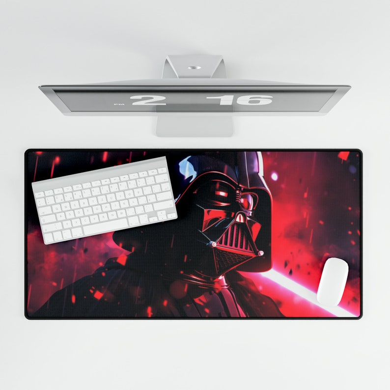 Darth Vader Desk Mat 2 Sizes Gaming Desk Mat Keyboard Mat, Starwars ...