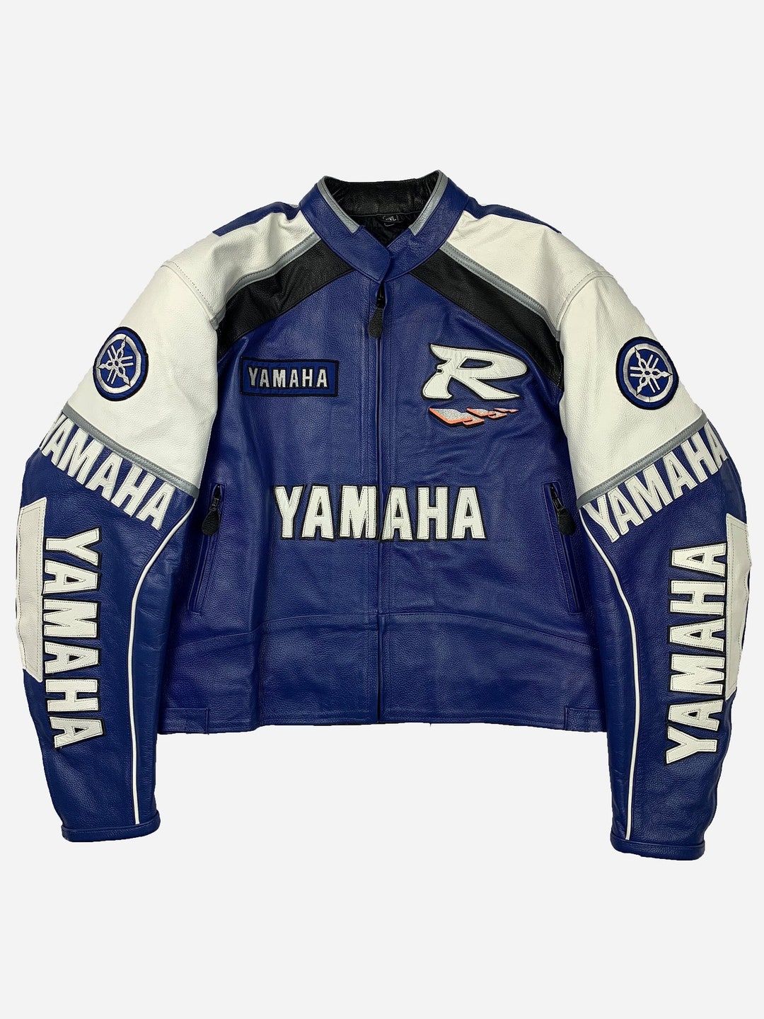 Vintage Yamaha Leather Racing Jacket Retro Racer Jacket - Etsy