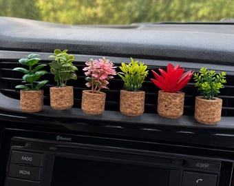 Plant Car Diffuser Vent Clip | Long-Lasting Scented Air Freshener