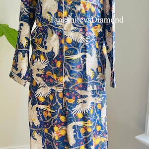 Hand Block Print Cotton Pajama Set: Jaipuri Floral Loungewear
